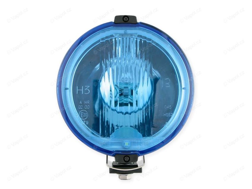 Távfényszóró 183 mm átmérő, kék LED, 12 V