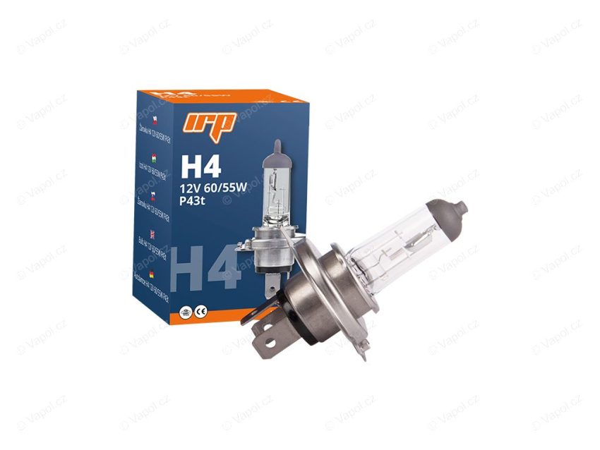Izzó H4 12V 60/55W P43t IRP