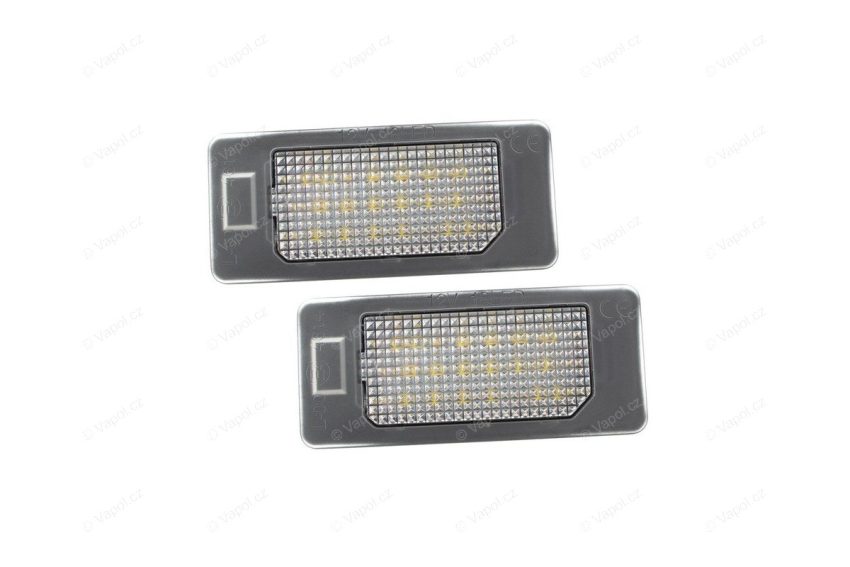 LED rendszámvilágítás Audi, VW, Škoda