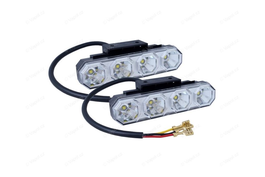 Nappali menetfény, 2 db/szett, 4 x LED, Carmotion