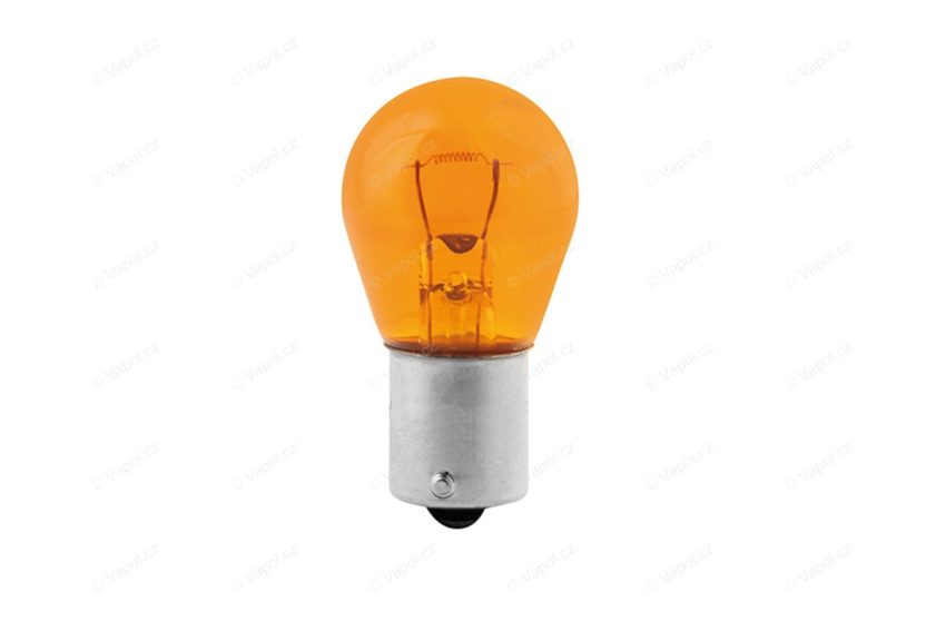 Izzó PY21W 12V 21W narancs aszimmetrikus éri TESLA