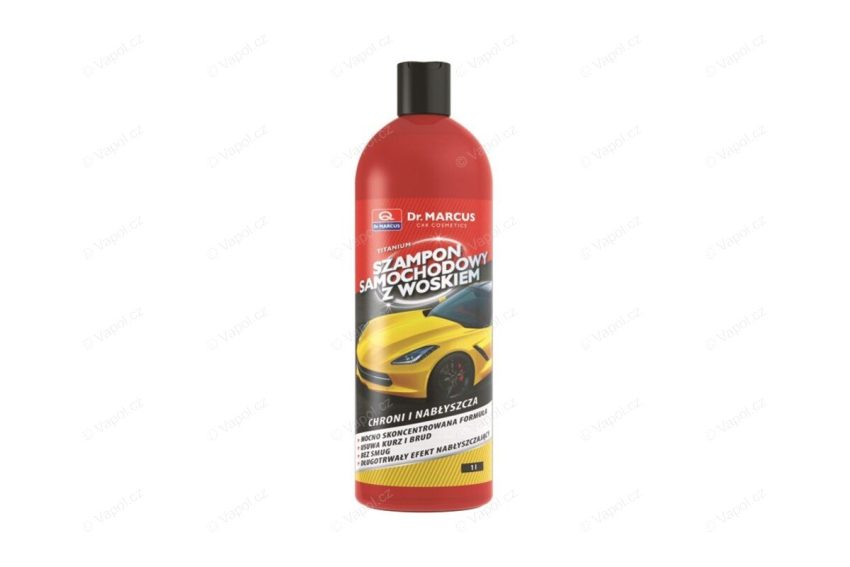 Autósampon viasszal TITANIUM 1 l, Dr. MARCUS