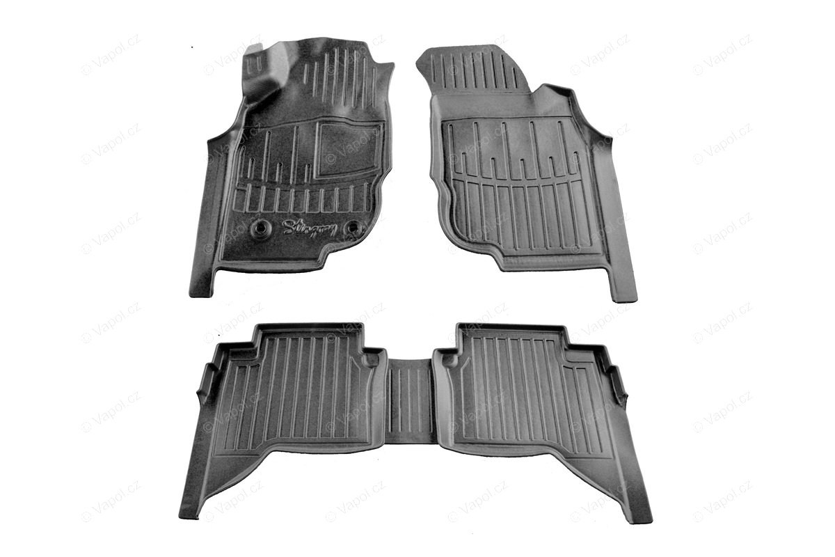 3D gumiszőnyeg (TPE), TOYOTA Hilux VII (Crew Cab), Stingray